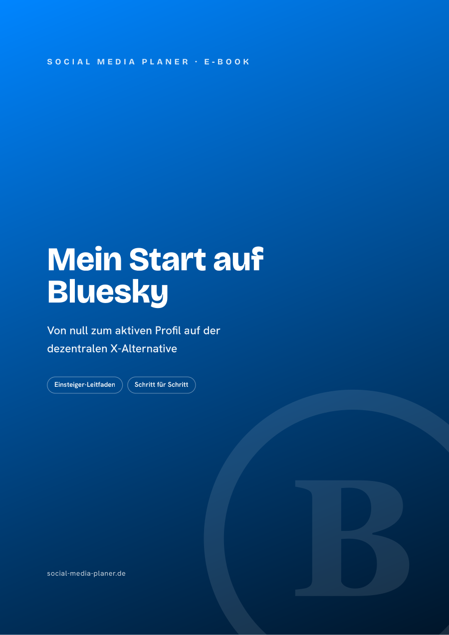 Mein Start auf Bluesky – E-Book-Cover (Bluesky)