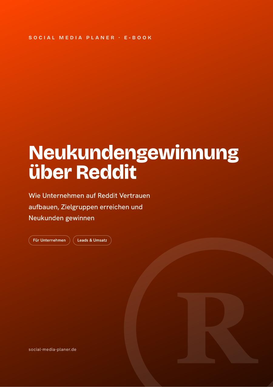 Neukundengewinnung über Reddit – E-Book-Cover (Reddit)